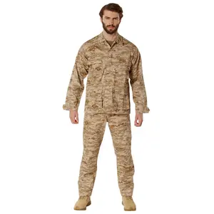 Desert Digital Camouflage Military Uniform Fatigue BDU Shirt