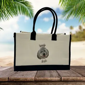 The Medium Tote Bag by Doodle Heads - Carry Your Essentials in Style