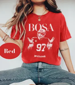 Nick Bosa Vintage Graphic T-shirt - 49ers Football Gift
