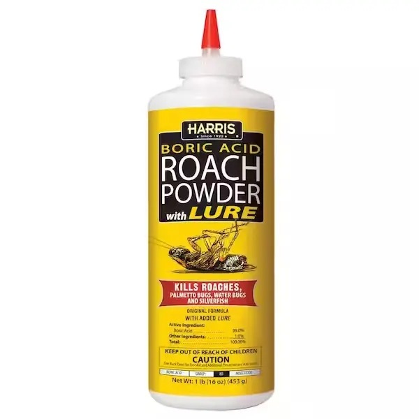 Harris 16 oz. Roach Killer Powder 99% Boric Acid with Lure Harris 16 oz. Roach Killer Powder 99% Boric Acid with Lure