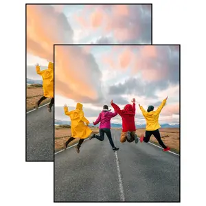 Picture Frame 2 Pack | Gallery Wall Decor | Protective Glass | Modern Style