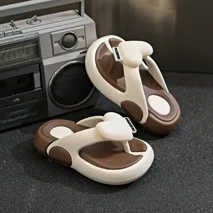 Women’s Summer Outdoor Toe Post Sandals — Versatile Casual Non-Slip Beach Slides