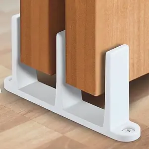 Sliding Closet Door Floor Guide — Fits 1-3/8" Bypass Doors Sliding Closet Door Floor Guide — Fits 1-3/8" Bypass Doors