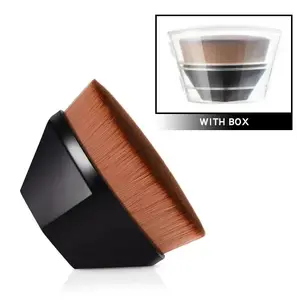 New Magic Invisible Foundation Brush, High Density Fiber Bristles, Soft and Powder-Resistant, Bb Cream Liquid Makeup Tool