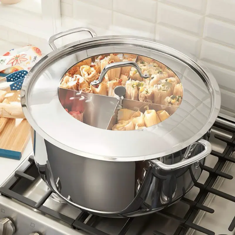 Classic 20-Qt. Tamalera with Divider