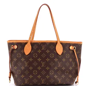 Pre-owned Louis Vuitton Canvas Coated Tote Bags REBAG Neverfull NM Tote Monogram Canvas PM by Rebag