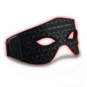 LED Eye Mask for Men and Women Skincare - Anti-Aging 2 Modes Under-Eye Red Light Eye Mask,Rejuvenation - Only 3 Minutes a Day Red Light Therapy Eye Mask with 630nm & 850nm Dual-Chip LEDs, Eye Massager for Fine Lines Eye Bags and Dark Circles for Men Women