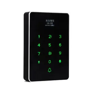 Office Waterproof Smart Metal Access Control with Card Reader USB Attendance Display Password C800 DC12V