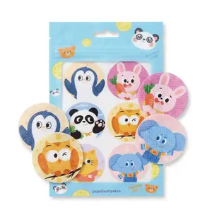 288 PCS Animal Insect Repellent Stickers with Cute Animal Designs Suitable for Clothing Backpacks and Chairs Plant Formula