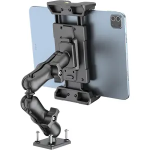 Tablet Mount for  - Heavy Duty Drill Base - Tablet Holder for  Dashboard, iPad Holder for All 5"-13" iPad Pro  Galaxy Kindle fire Tablets and  Wall Desk etc.