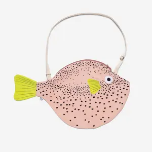Pufferfish bag (pink) - Big
