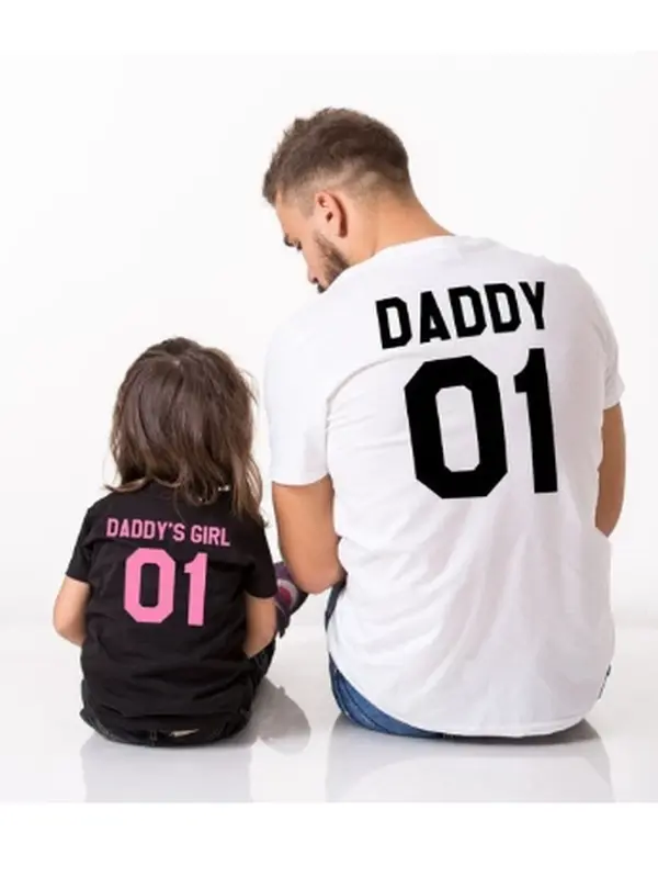 Daddy's Girl Pink Family Matching Outfits