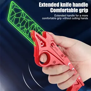 Cool colorful glow Nepali sci-fi glow knife tactics Cyberpunk children's toy acrylic knife