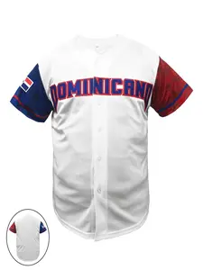 Men's Embroidered V-Neck Loose Fit Breathable Sports Shirt, Short Sleeve Baseball Jersey, for Sports & Parties, Casual Wear, Themed Events, Baseball Accessories, Party Attire, Bold Number Design, Durable Fabric, Sports Top, Sports Clothing