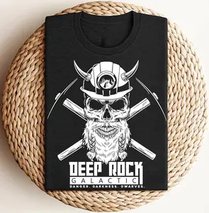 Deep Rock Galactic TShirt, DRG Sweatshirt, Gaming Shirt, Gamer Sweatshirt, Leave No Dwarf Behind, Unisex Gamer Shirt , Gift For Him, Gift For Her Crewneck Classic