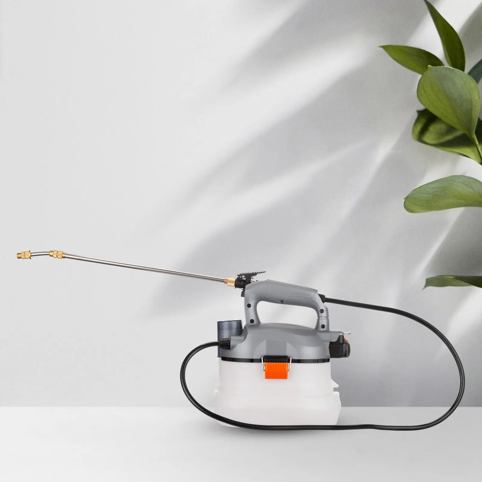 Ukoke Cordless Electric Power Garden Sprayer with 20V 2A Battery & Charger, Adjustable Nozzle, Separable Tank, Durable Material, Easy Operation for Garden Watering, Weed Control (Indoor & Outdoor Use)