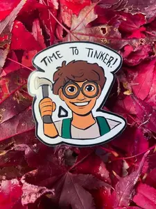 Gnome D&D TTRPG Individual Sticker