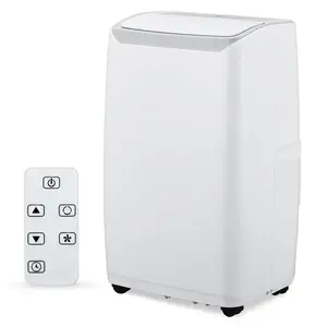 Garvee 14000 BTU Portable Air Conditioner, 3-in-1 Portable AC for Rooms Up to 700 Sq. ft., Quiet <51 DB, High Airflow 420 M³/h, Remote Control, Built-in Dehumidifier, Washable Filter
