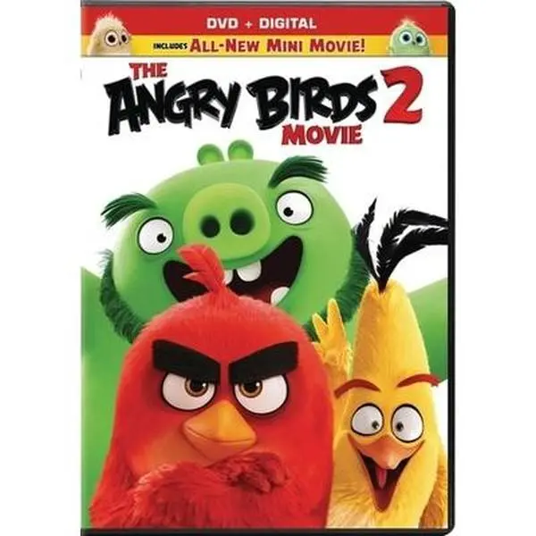 Used Soft Cover Book - The Angry Birds Movie 2 (DVD) - English, Good to Very Good Condition, Ideal for Children and Fans of the Angry Birds
