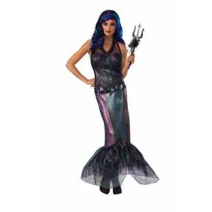 Mermaid - Queen of the Dark Seas - Costume - Women - Medium 8-10