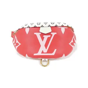 Pre-owned Louis Vuitton Canvas Shoulder Bags Monogram Giant Bumbag
