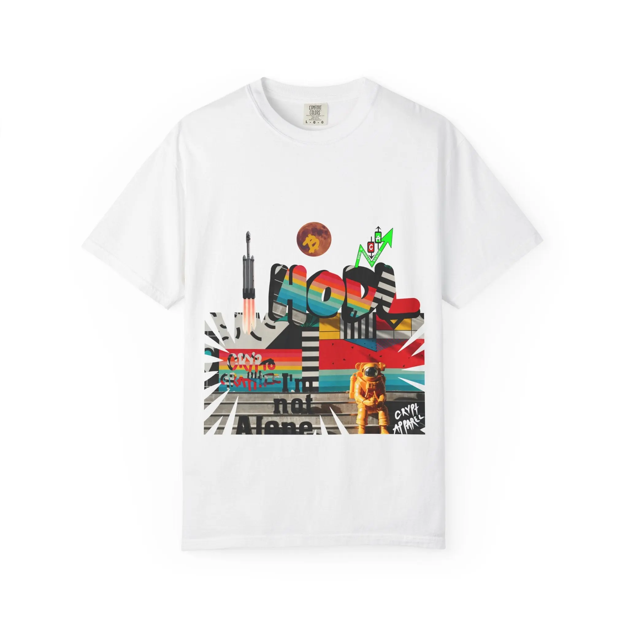 Urban Jungle Crypto Streetwear Shirt - Dual Sided HODL Graphic Tee