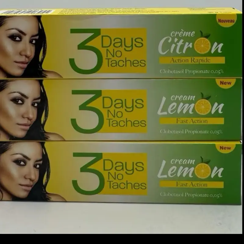 Lemon cream 3 days Face Body Moisturizer Lotion