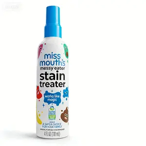 Messy Eater Stain Treater Spray - 4oz Stain Remover - Newborn & Baby Essentials - No Dry Cleaning Food, Grease, Coffee Off Laundry, Underwear, Fabric