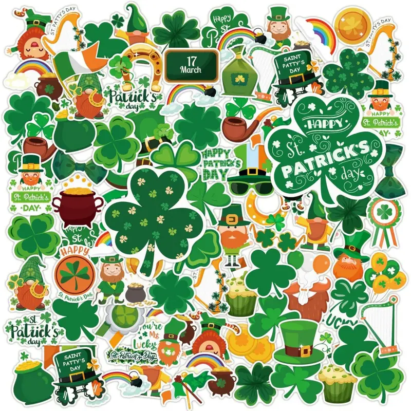 St Patricks Day stickers