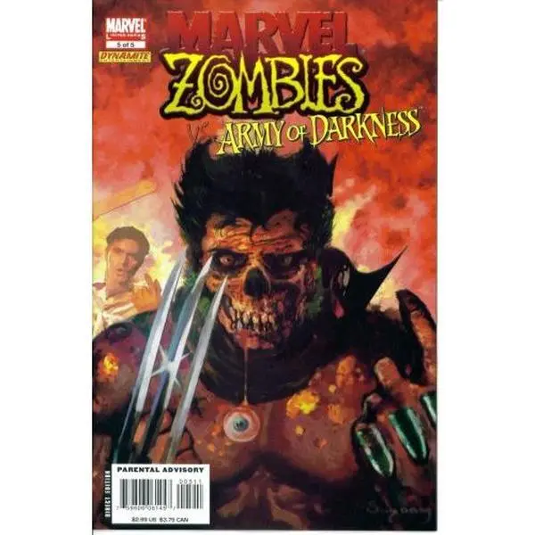USED Book - Marvel Zombies vs. Army of Darkness #5 : The Stalking Dead (Marvel / Dynamite Comic Book 2007) by John Layman (Unknown)