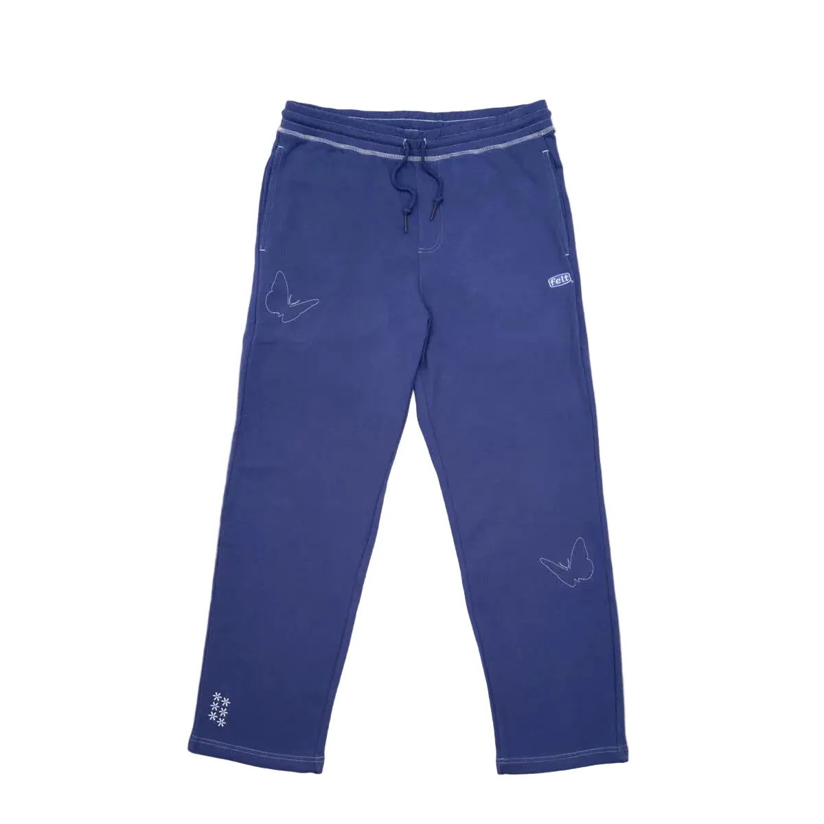 FELT "Contrast Stitched" Mild Purple Sweatpants