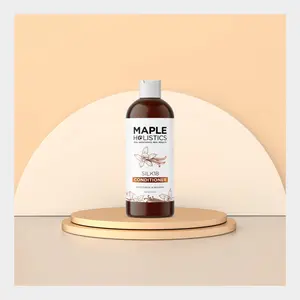 Hair Conditioner for Damaged Dry Hair - Silk Protein Conditioner for Dry Hair Frizz Control & Shine - Hydrating Conditioner for Curly Hair with Argan Oil and Hair Moisturizer for Dry Hair (16 Fl Oz)
