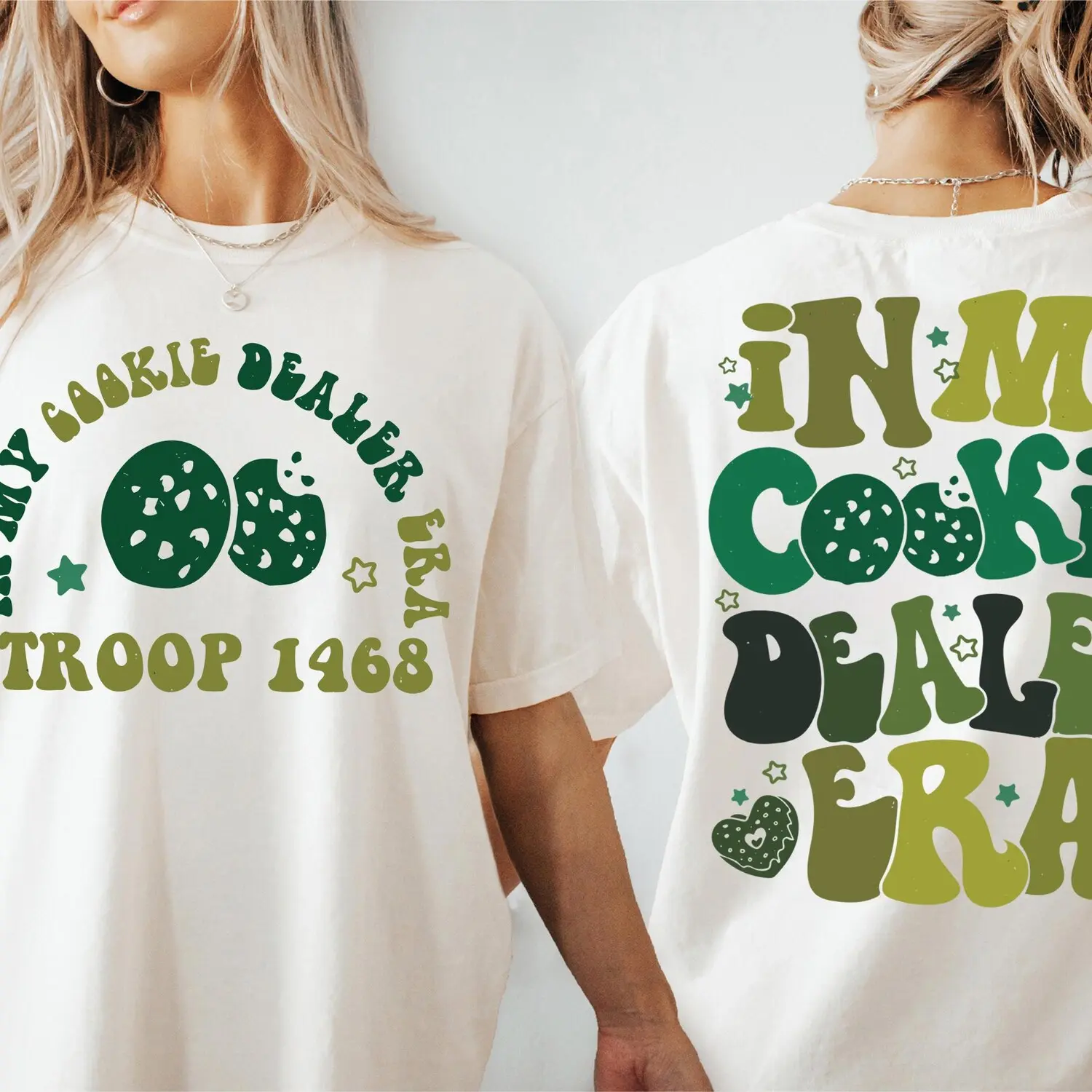 In My Cookie Dealer Era Shirt, Girl Scout T-Shirt, Scout Troop Sweatshirt, Camping Girl Tee, Girls Trip Sweater, Scout Team T-Shirt XS