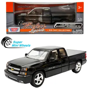 Motormax 1:24 2006 Chevy Silverado Intimidator SS Black