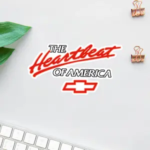 Sticker – Logo and Iconic Slogan, Classic American Car Enthusiast Decal