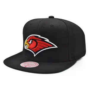 Mitchell & Ness Black NBA Atlanta Hawks HWC Core Basic Snapback