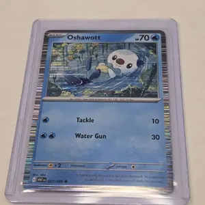 Oshawott WHT 021/086 Holo Promo Raw Card