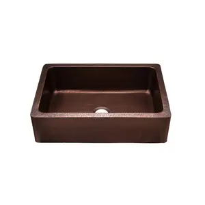 30 Inch Copper Single Bowl Apron Farmhouse Sink farmhouse sink