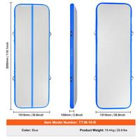 Mat - 10 ft x 3.3 ft x 4 in - Blue