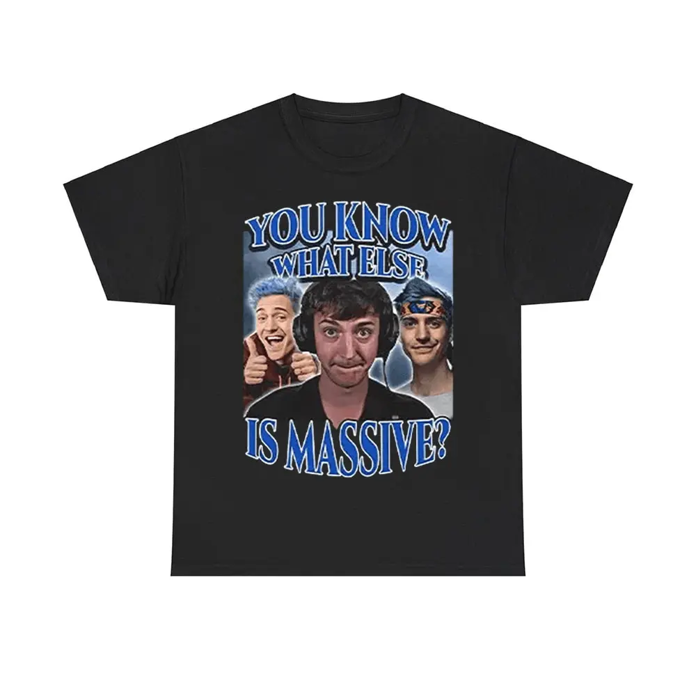 You Know What Else Is Massive Ninja Low Taper Fade Meme T-Shirt, Funny Meme Tshirts