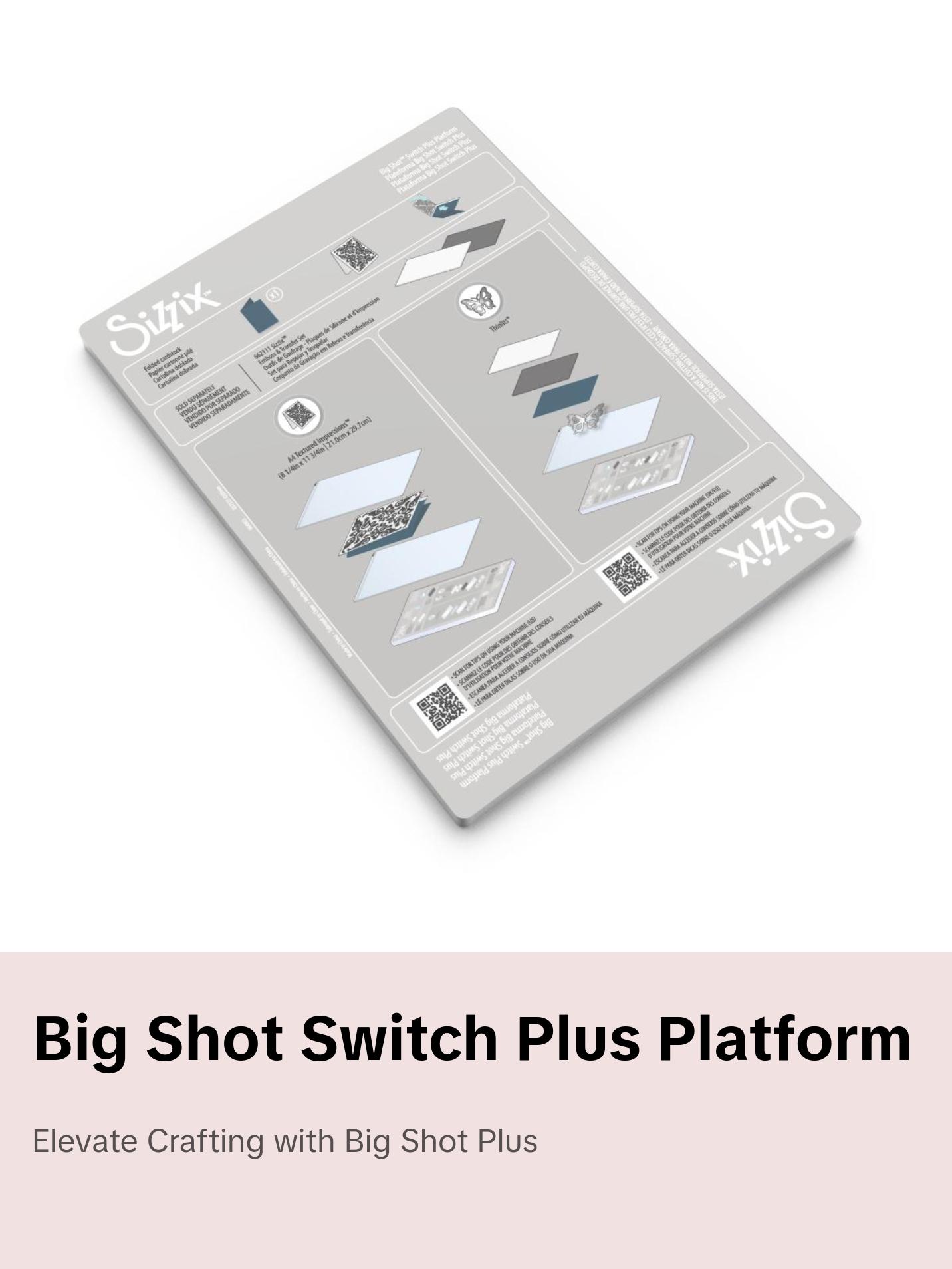 Sizzix Big Shot Switch Plus Accessory - Platform, Standard