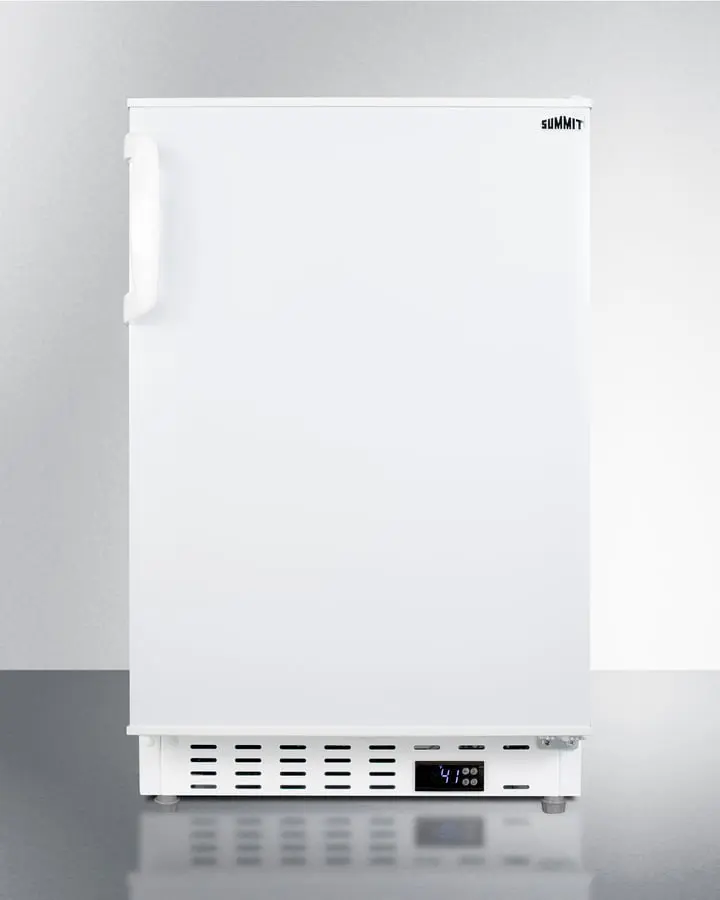 Summit ALR46W 20 in. Built-In All-Refrigerator, White