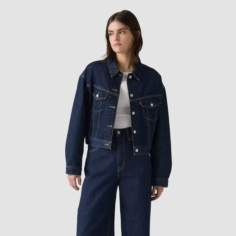 Levi's Women's Shrunken 90's Trucker Jacket