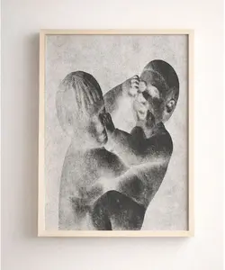 Peso & Tito Double Poster, Latin Corridos Tumbados Music Wall Art Print, Aesthetic Album Style Room Decor for Fans