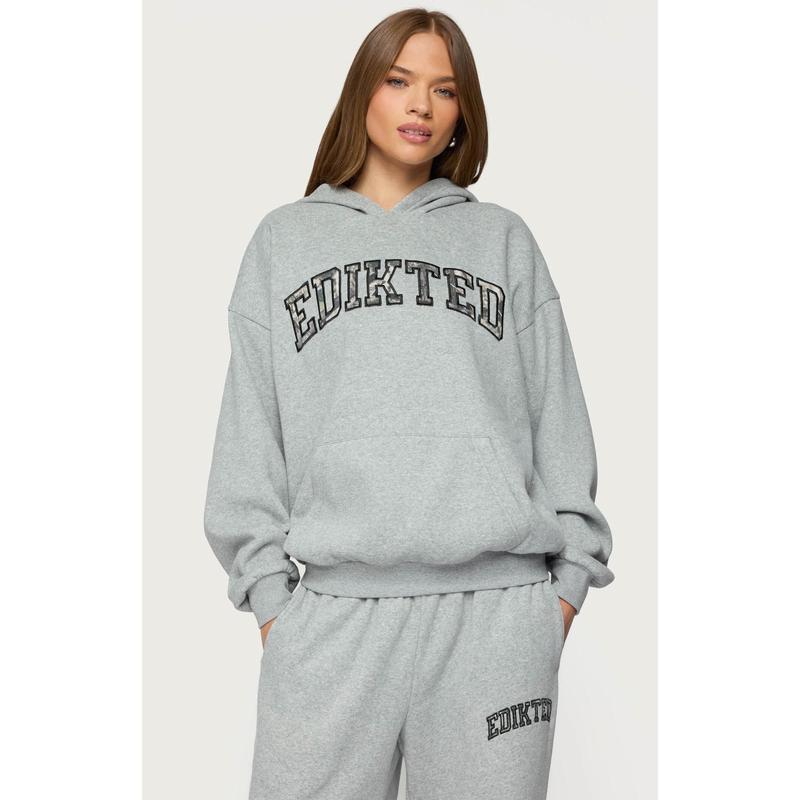 Edikted Women's Camo Crush Edikted Oversized Hoodie