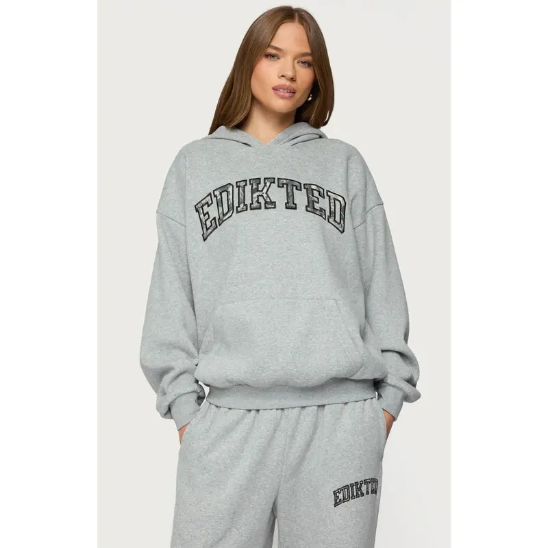 Edikted Women's Camo Crush Edikted Oversized Hoodie