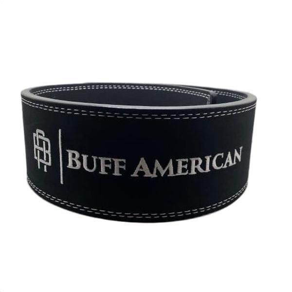 BUFF AMERICAN 10MM Lever Belt - Black, USAPL, USPA, IPL, IPF Approved, Adjustable Lever Buckle Attachment, Height 4 Inches, Thickness 0.394 Inches BUFF AMERICAN 10MM Lever Belt - Black, USAPL, USPA, IPL, IPF Approved, Adjustable Lever Buckle Attachment, Height 4 Inches, Thickness 0.394 Inches