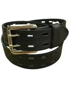 Danbury Men's Leather Prong Rollar Bar Work Belt - 5711600-Big