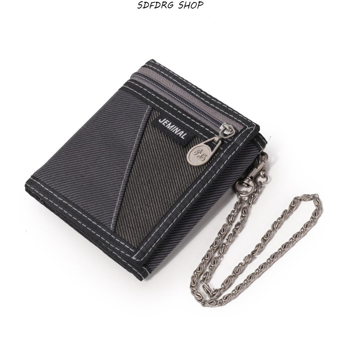 Men's Compact Canvas Short Wallet - Father’s Day Gift, Casual Zipper Wallet with Multi-Card Slots, Lightweight Durable Organizer for Daily Use & Travel Men's Compact Canvas Short Wallet - Father’s Day Gift, Casual Zipper Wallet with Multi-Card Slots, Lightweight Durable Organizer for Daily Use & Travel