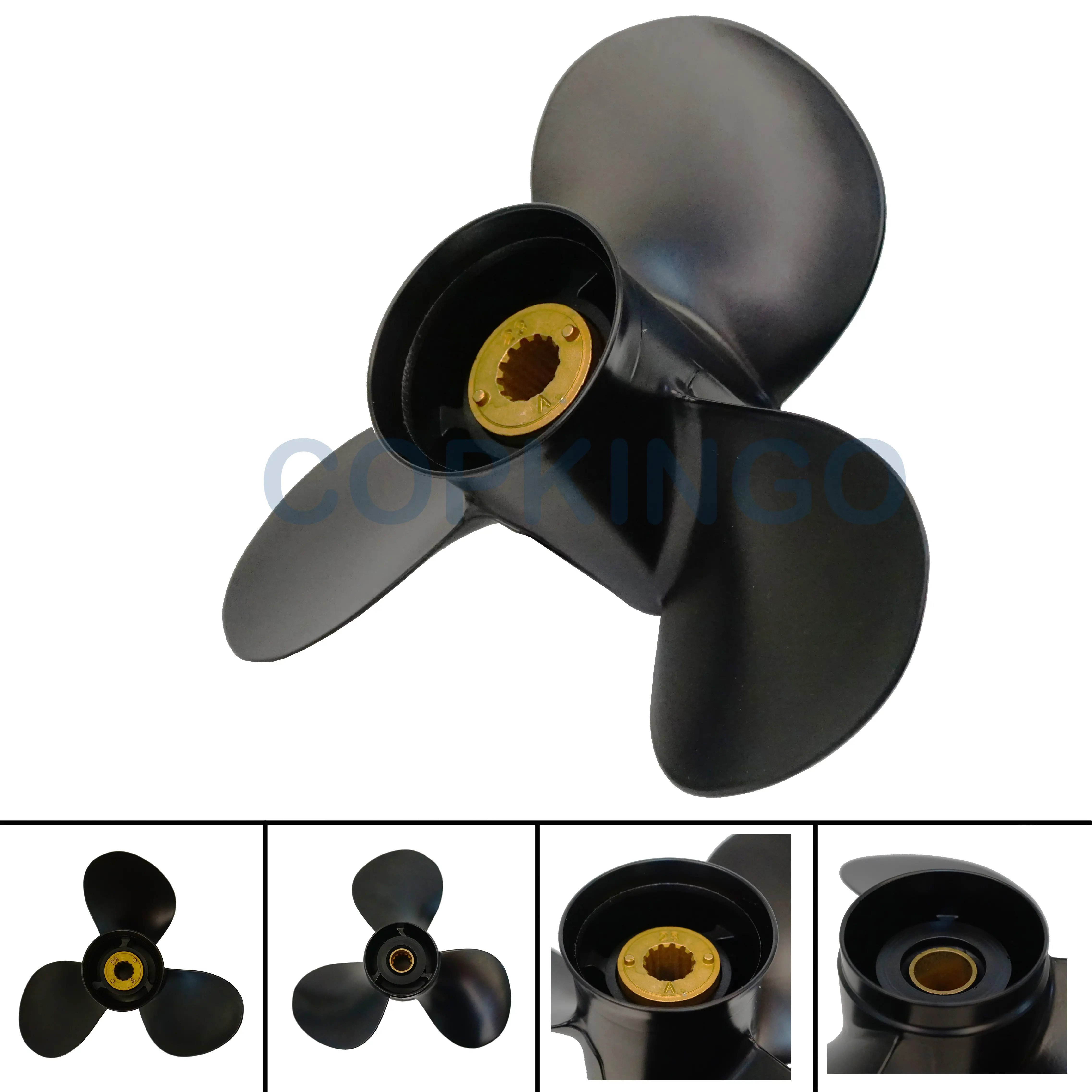 Boat Propeller for Mercury Outboard 30HP-70HP 25hp Bigfoot(4 Stroke),13 Spline Tooth 11 5/8x11 /Outboard Propeller for Mercury Engine Motor 48-823478A5